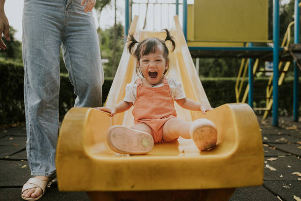 Baby playing