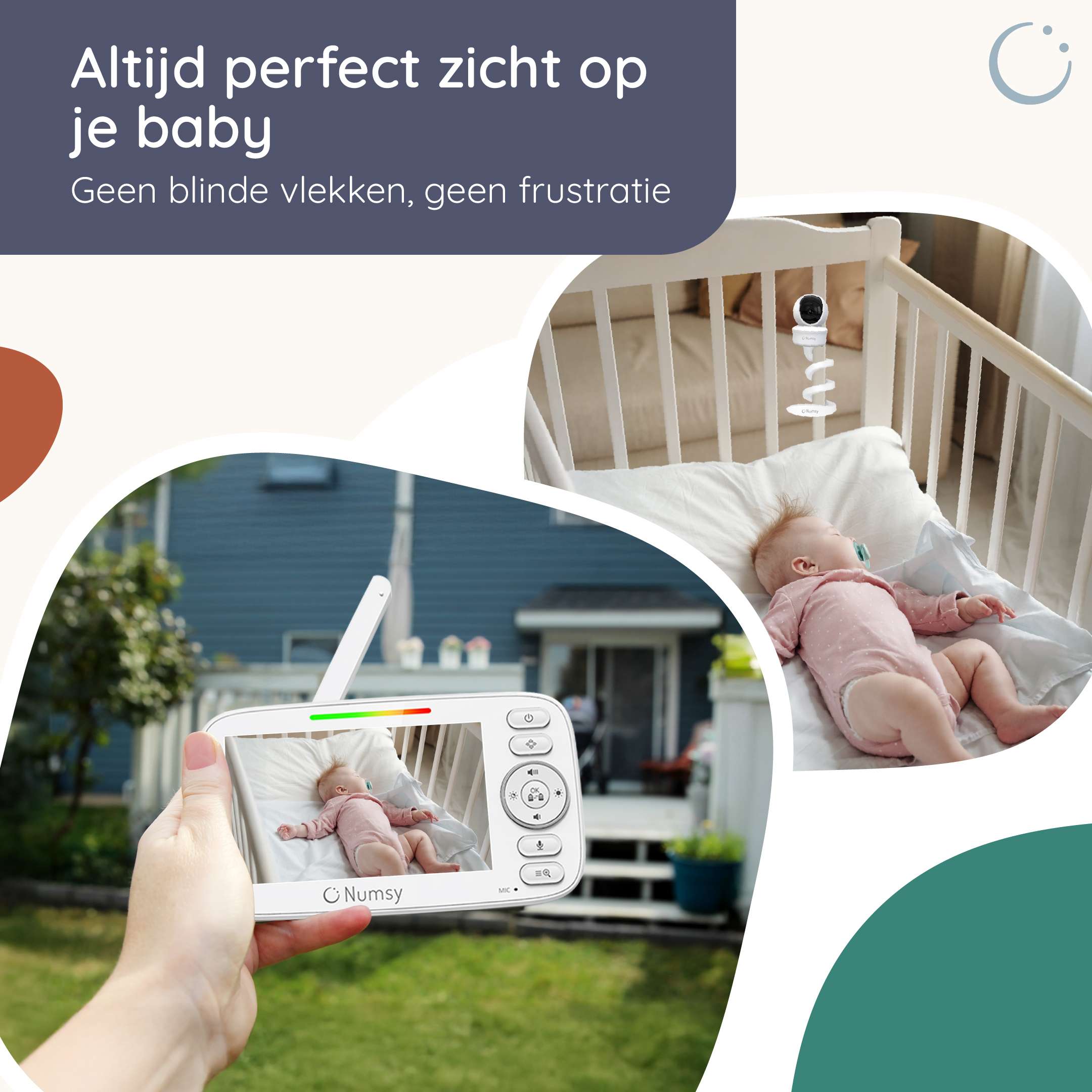 Flexibele Camera Houder voor Babyfoon