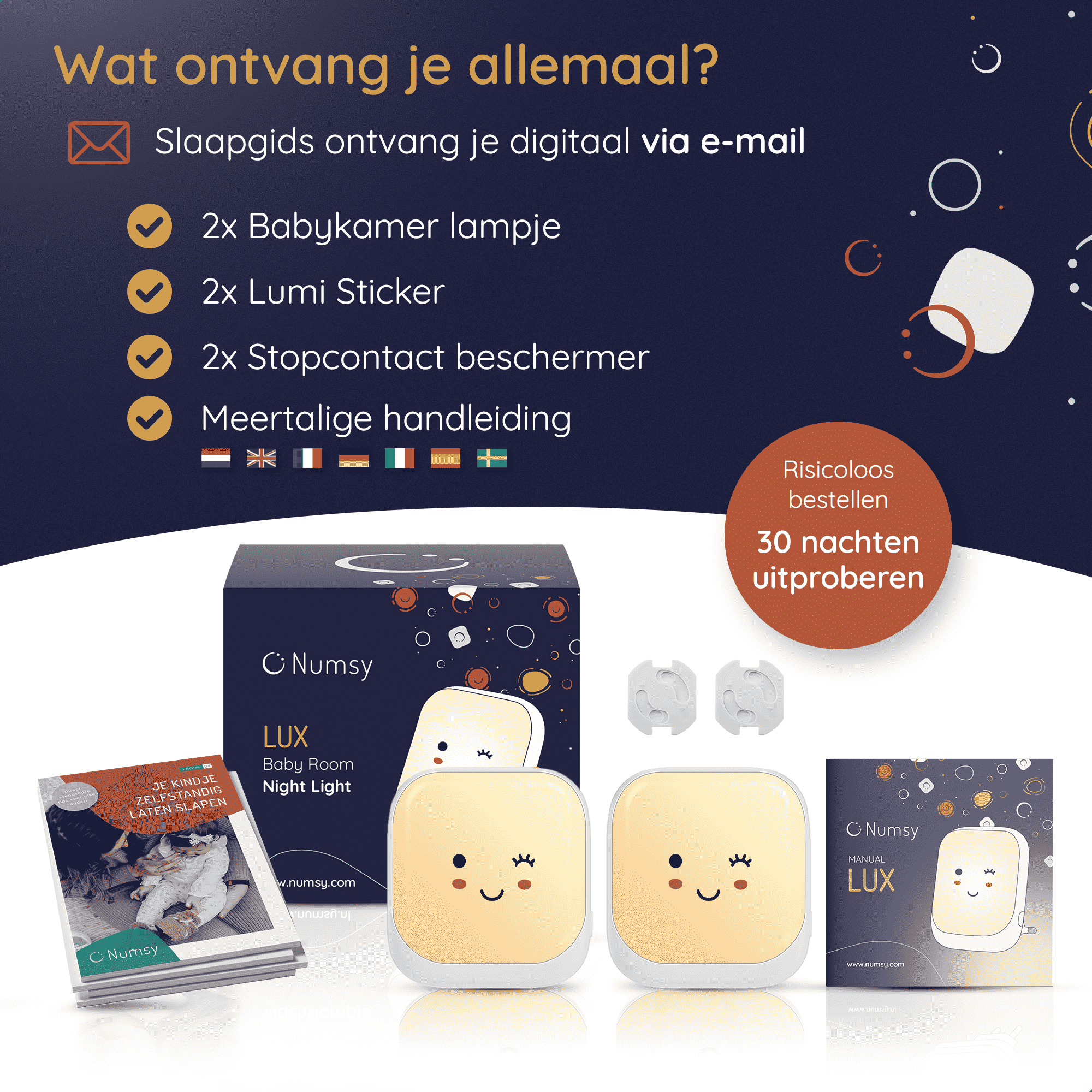 Numsy Lux Baby Lampje