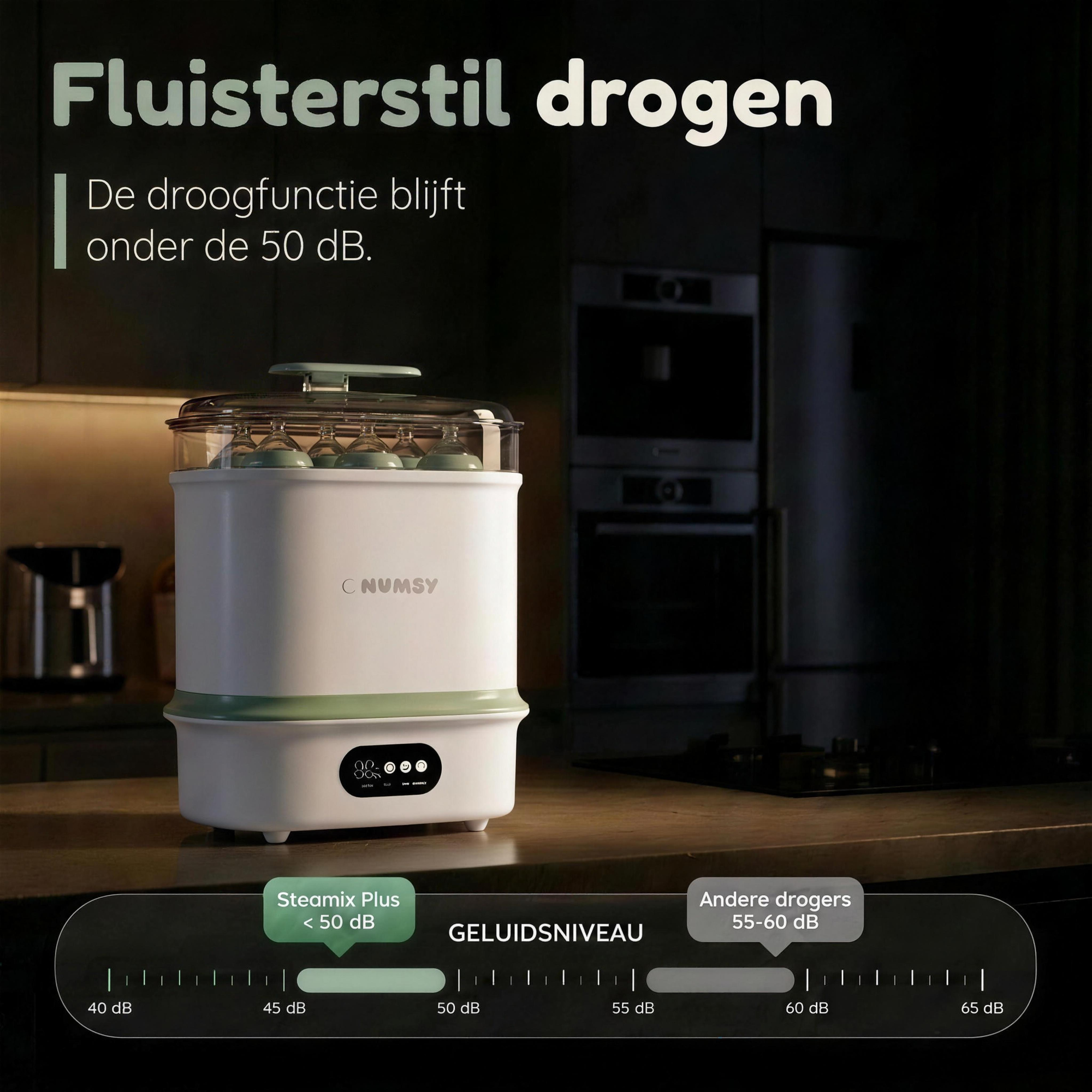 Vergelijking Numsy Steamix Plus met andere sterilisators