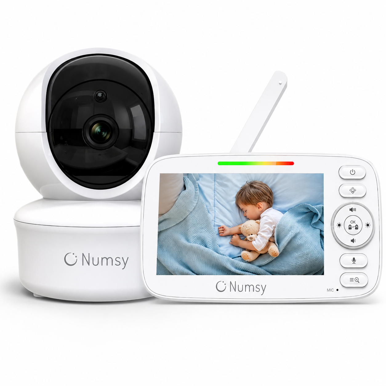 Numsy Parent Pro Babyfoon met Camera