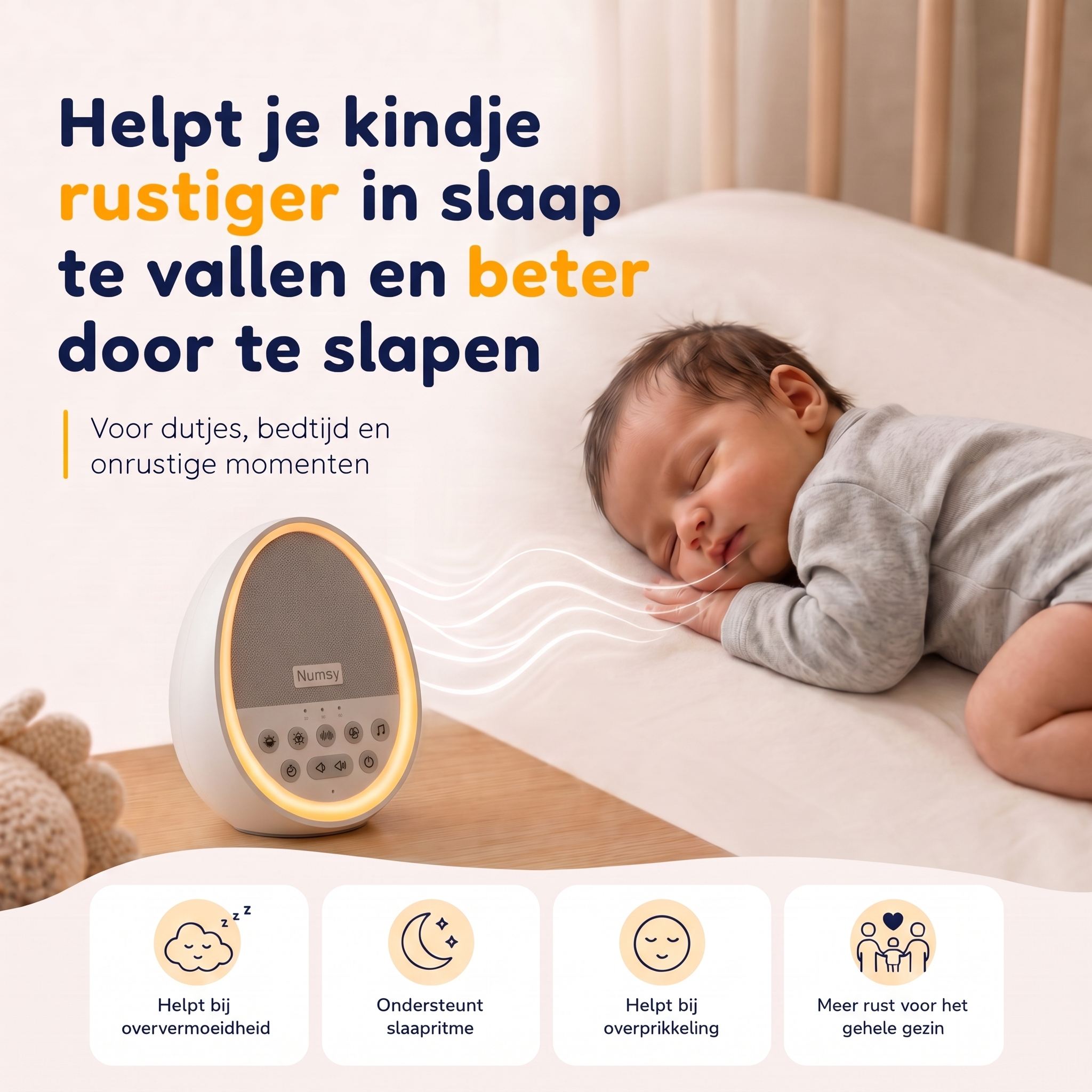 Numsy Calm White Noise Machine