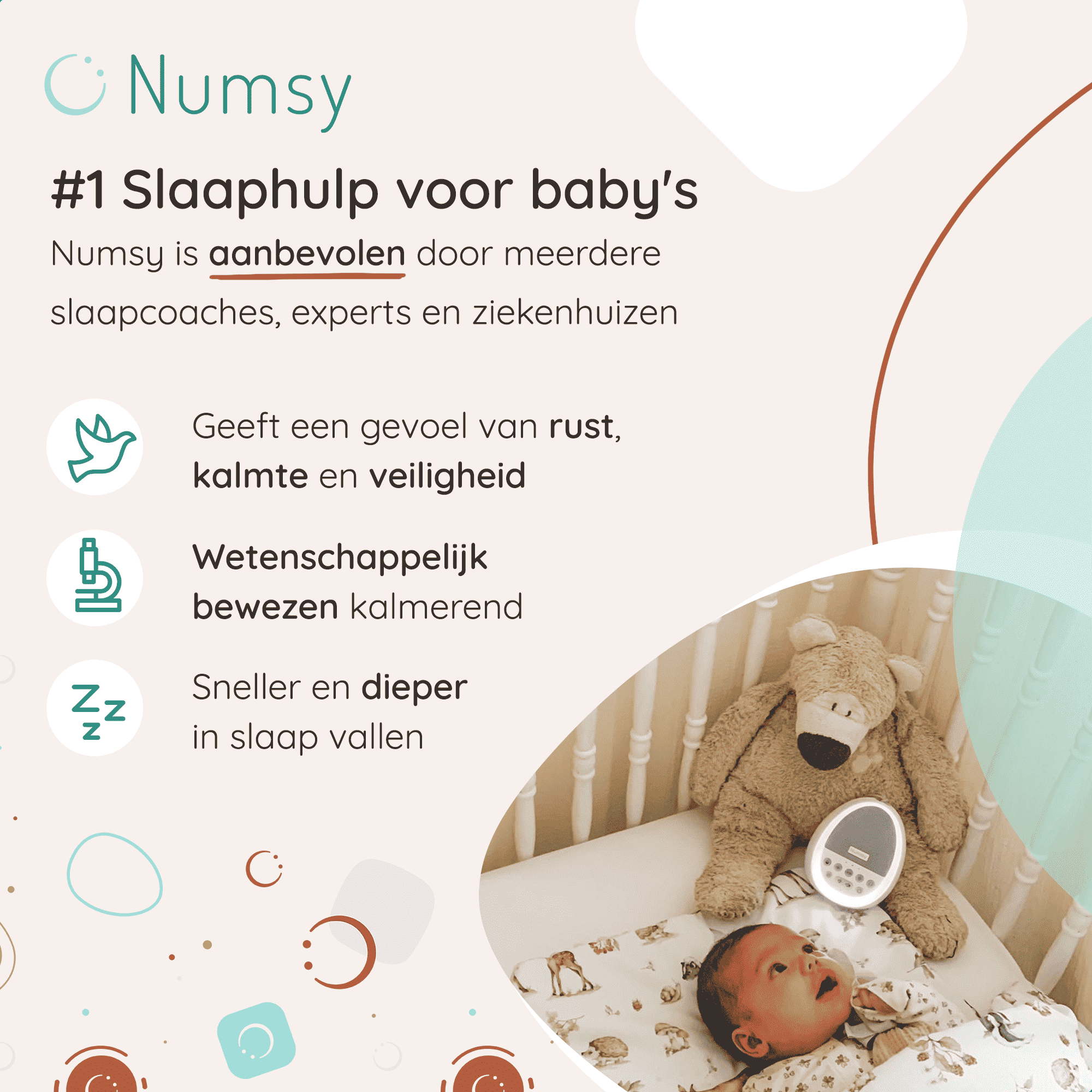Numsy Calm White Noise Machine