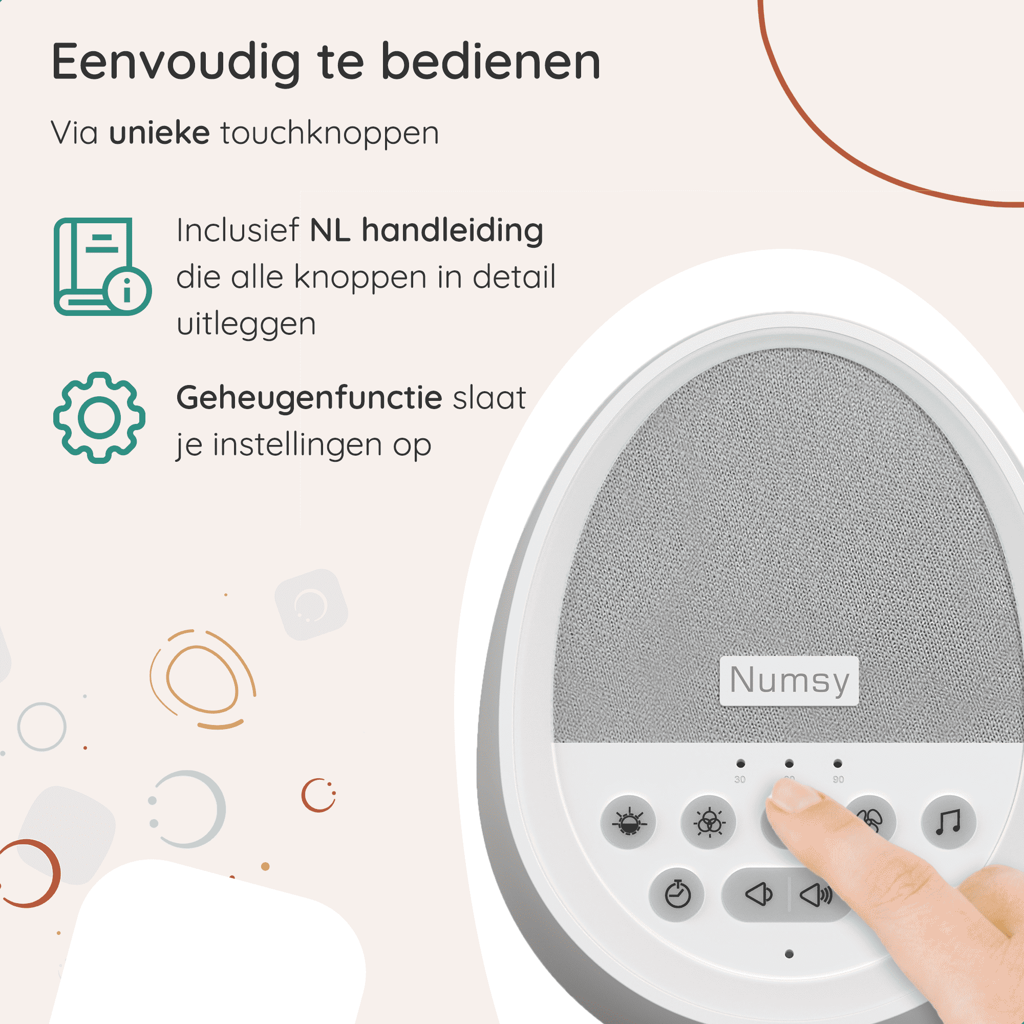 Numsy Calm White Noise Machine