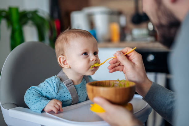 Baby eating