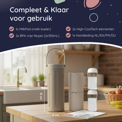 Numsy MilkPod melkkoeler – productweergave