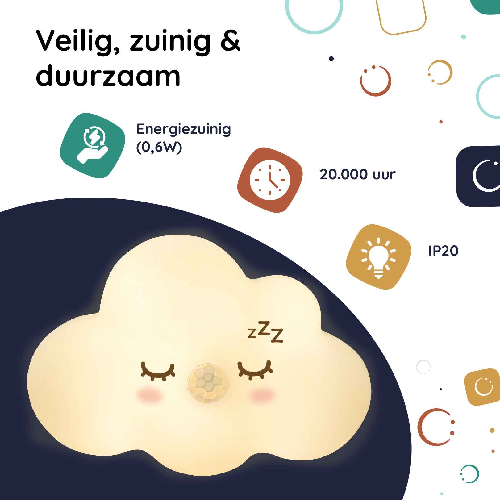Numsy Lumo (met bewegingssensor)