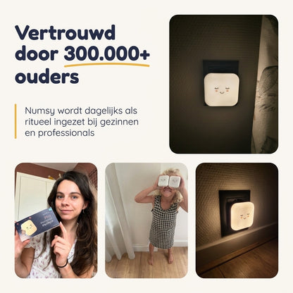 Numsy Lumi Babykamer Nachtlampje Stopcontact - Automatische Lichtsensor