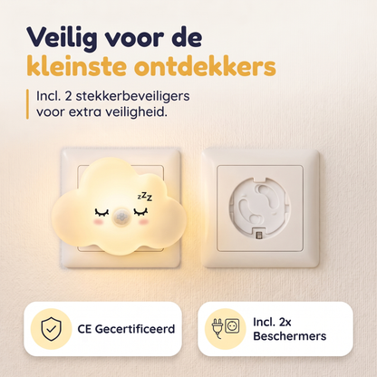 Numsy Lumo Babykamer Nachtlampje met Bewegingssensor