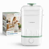 Numsy Steamy Stoomsterilisator & Droger 3-in-1 voor 5 Flessen