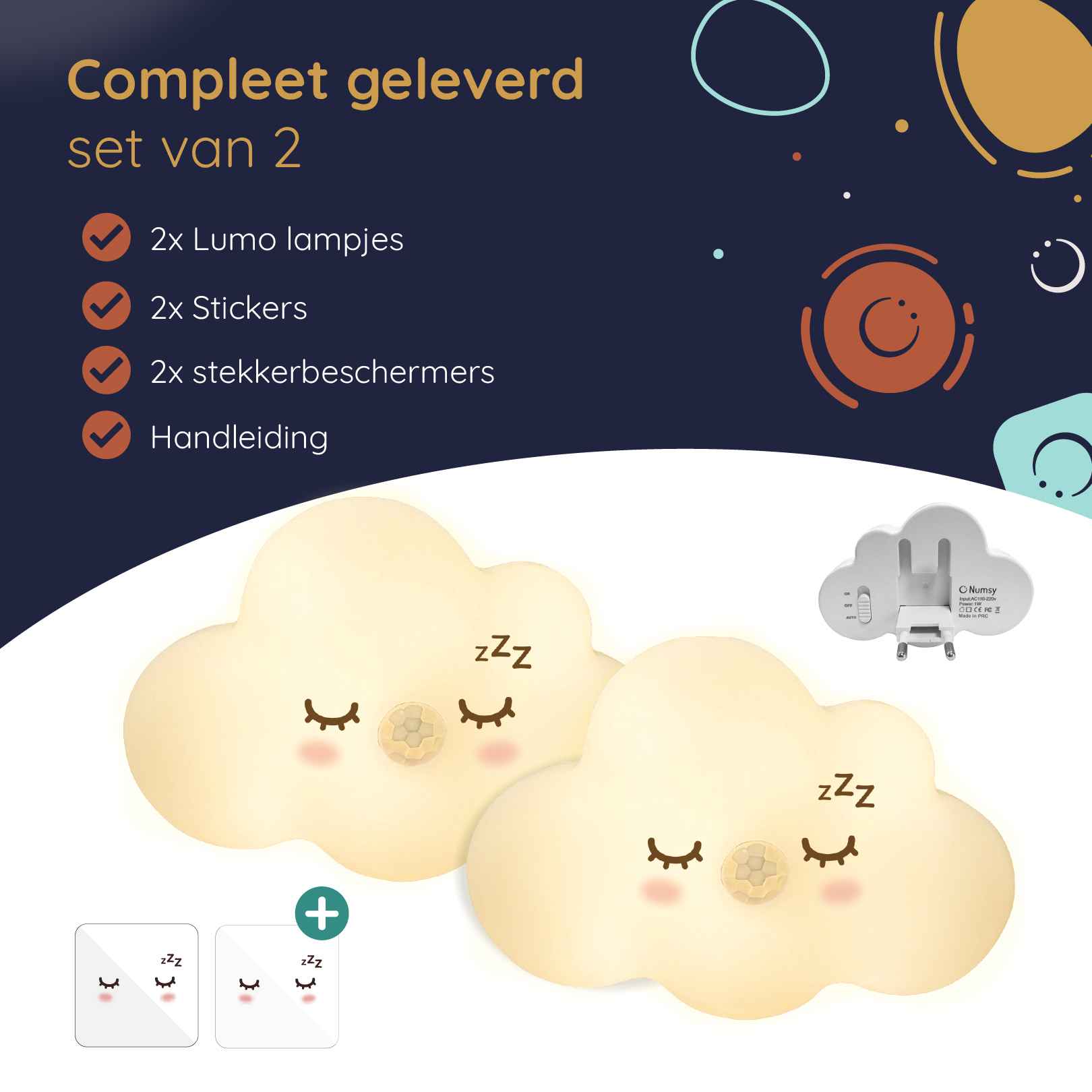 Numsy Lumo (met bewegingssensor)