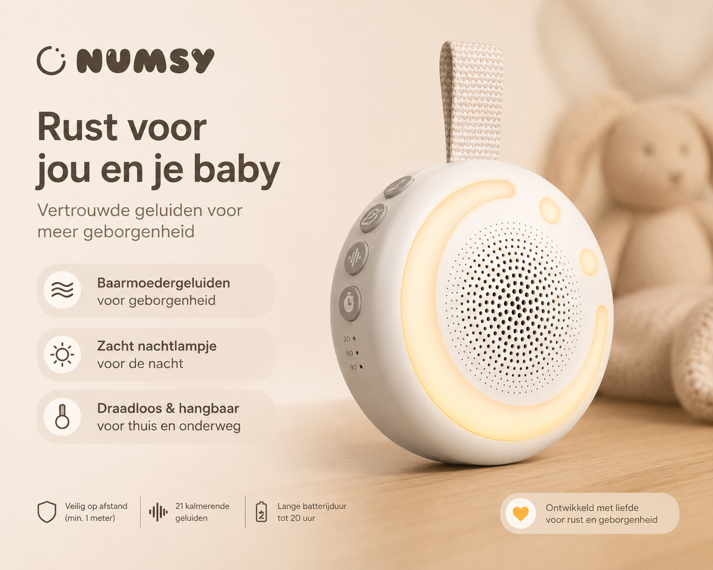 Numsy Shush White Noise Machine