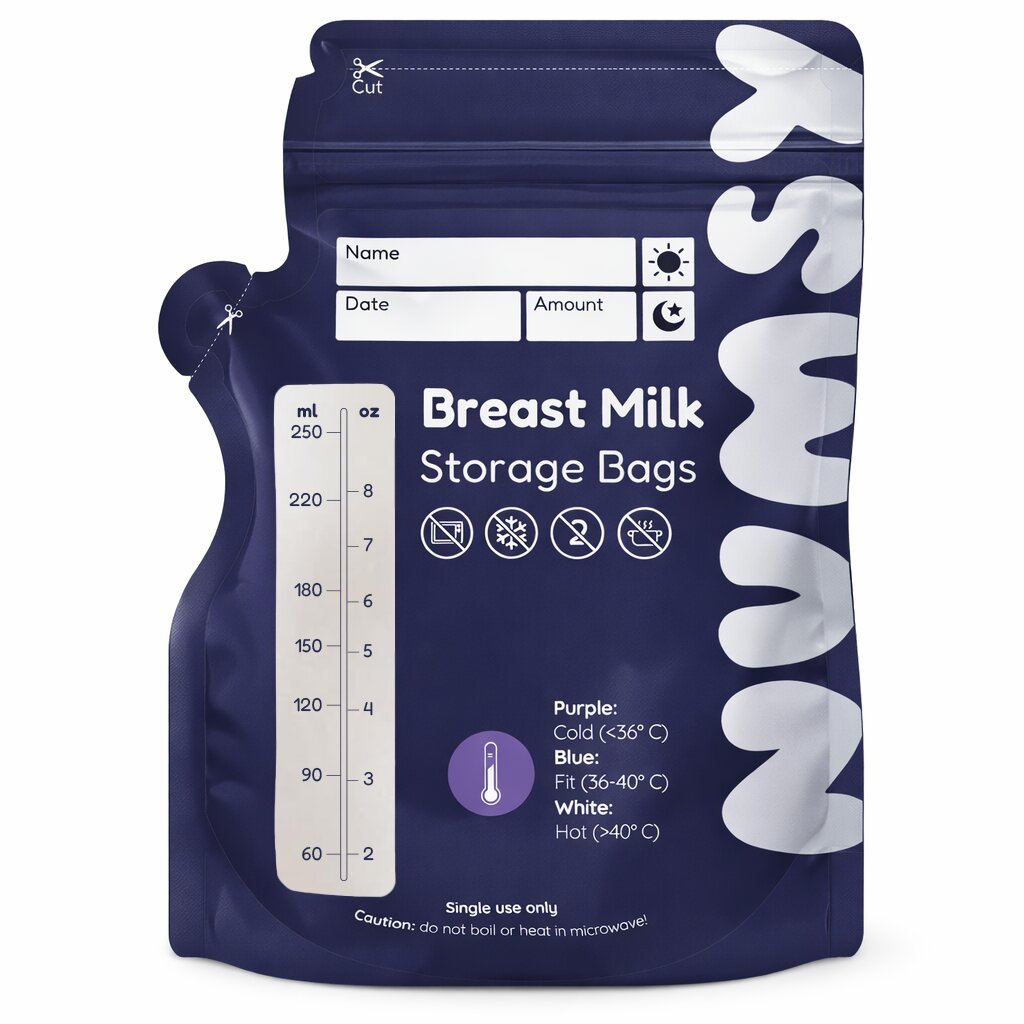 Numsy Moedermelk Bewaarzakjes - 250 ml