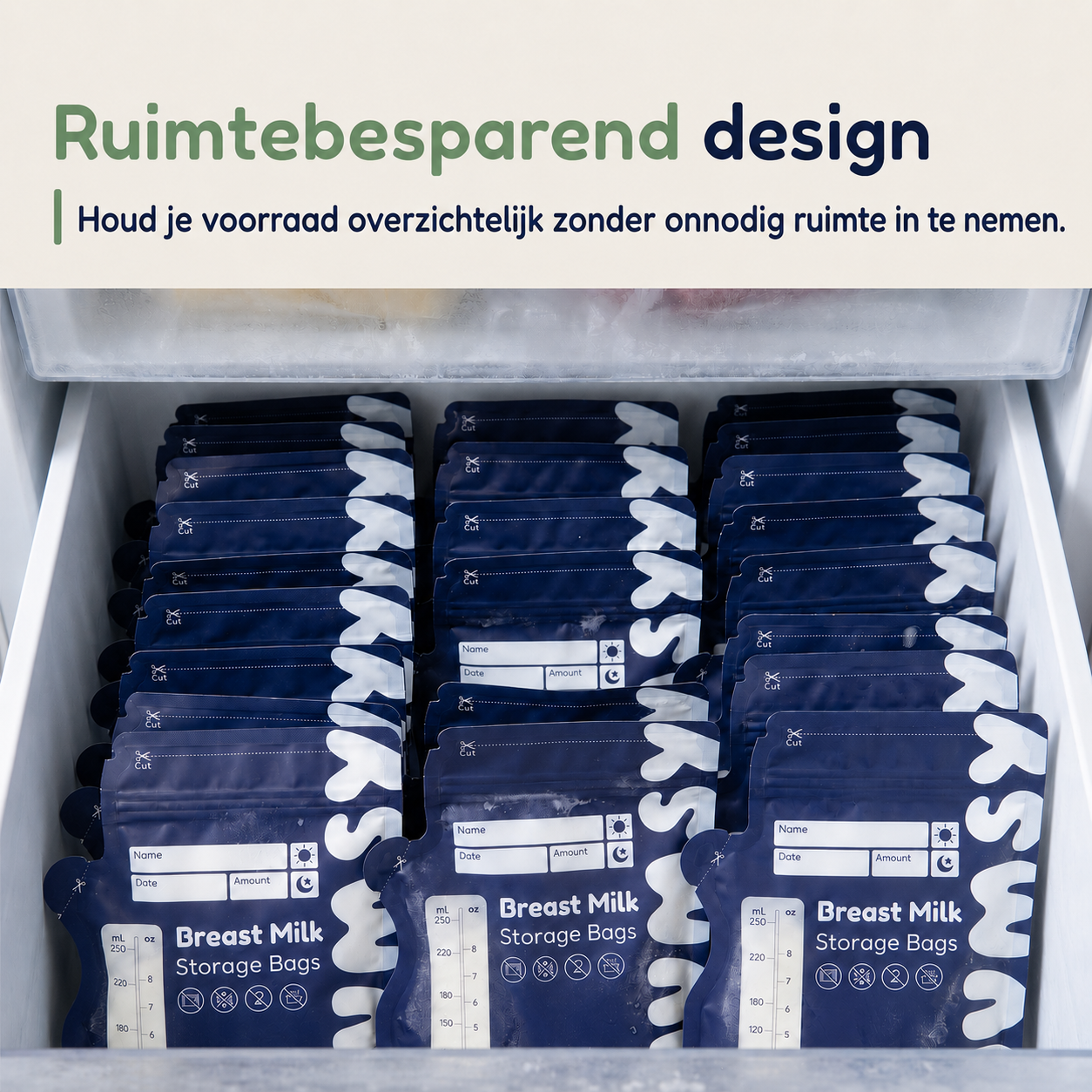 Numsy Moedermelk Bewaarzakjes - 30 stuks