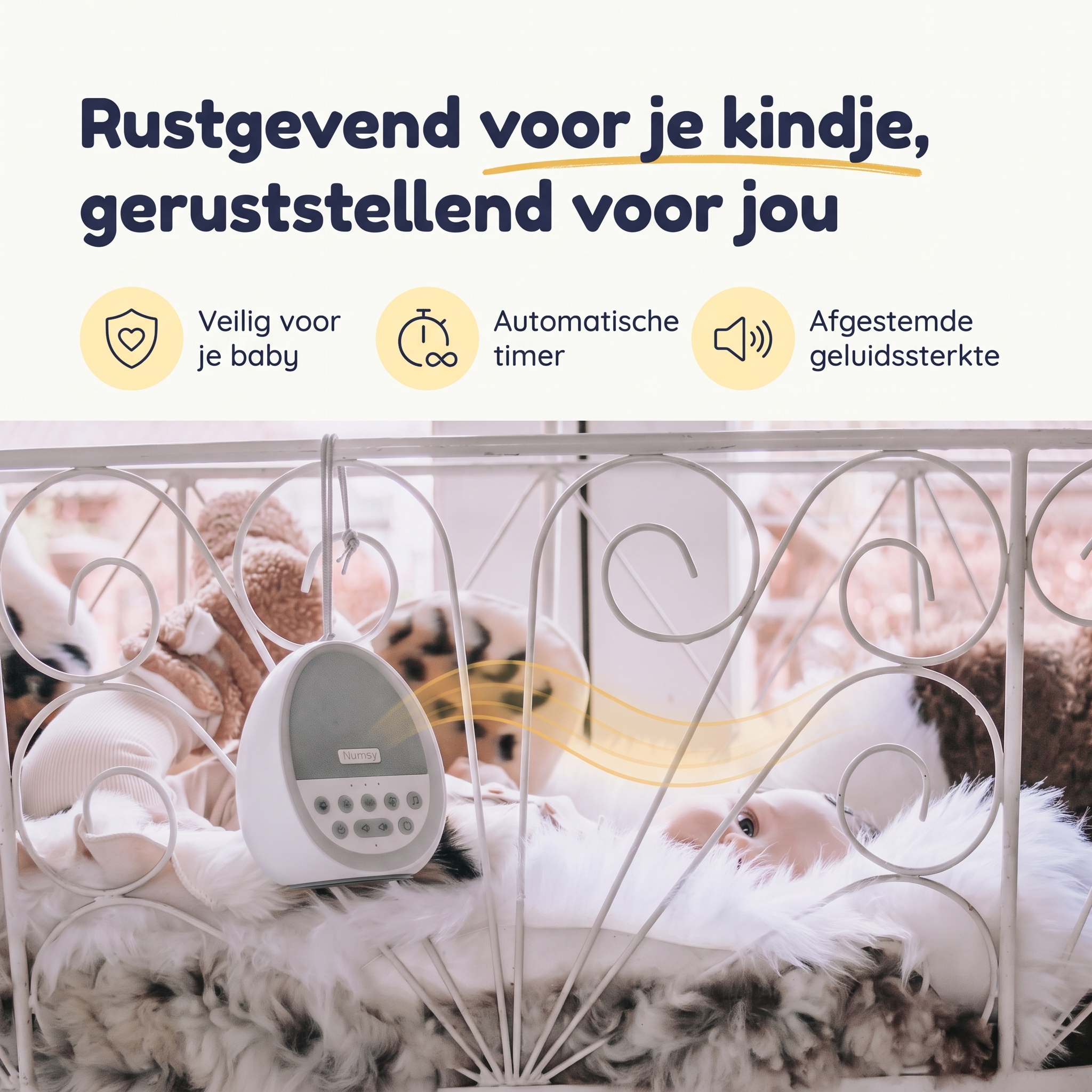 Numsy Calm White Noise Machine