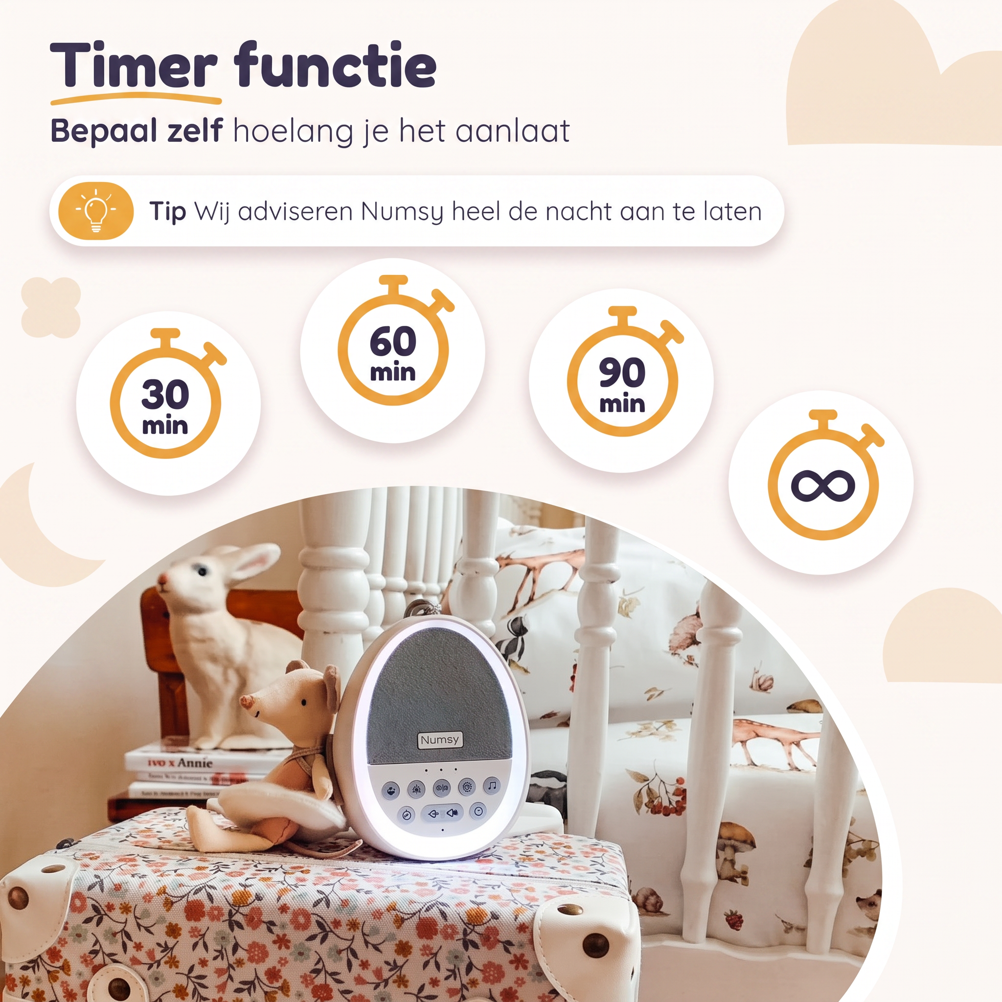Numsy Calm White Noise Machine