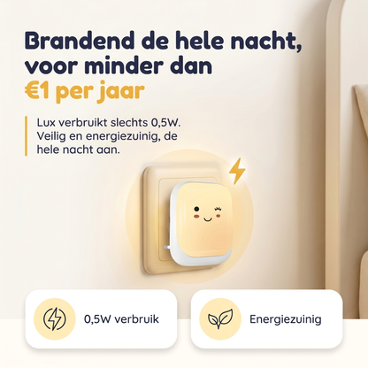 Numsy Nachtlampje Kinderen - Automatische Lichtsensor