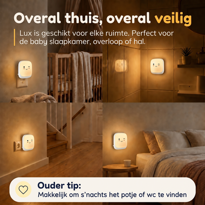 Numsy Nachtlampje Kinderen - Automatische Lichtsensor
