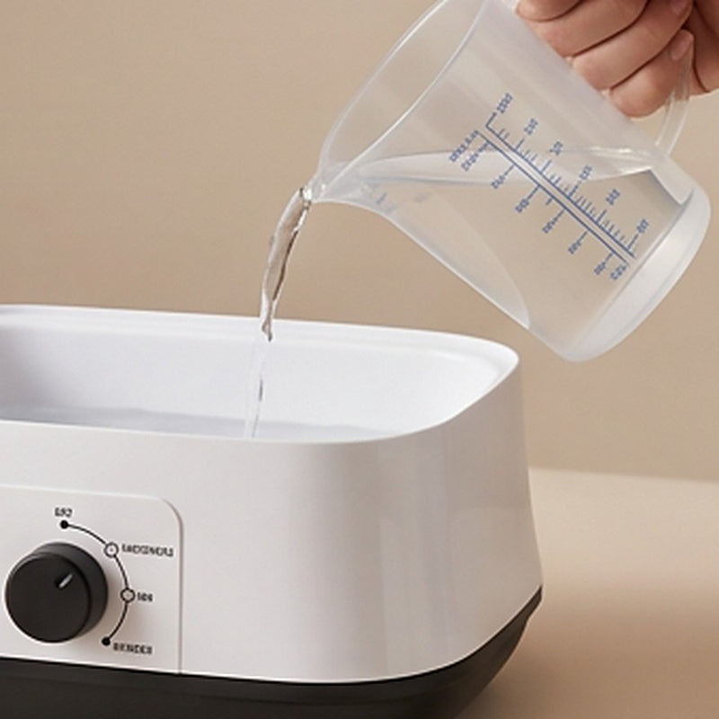 Vul met 75 tot 100 mL water